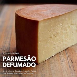 Queijo artesanal de Alagoa-MG - Defumado (parmesão) 500g