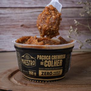 Paçoca Cremosa de Colher Zero Açúcar 260g