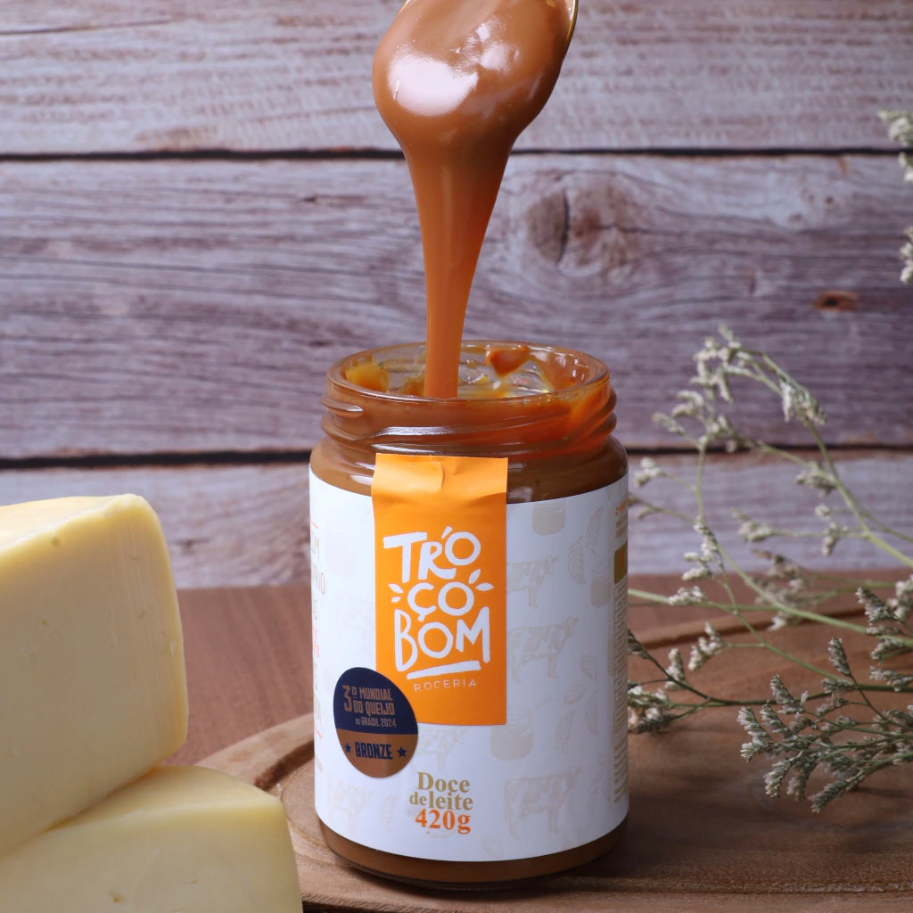 Kit Lampião & Maria Bonita - Queijo Meia Cura Troço Bom + Doce de Leite Troço Bom