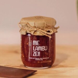 Geleia de Tomate com Manjericão