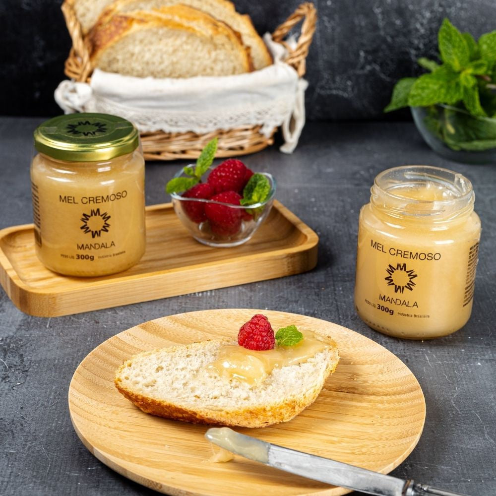Mel Puro Cremoso 300G – Ideal Para Queijos