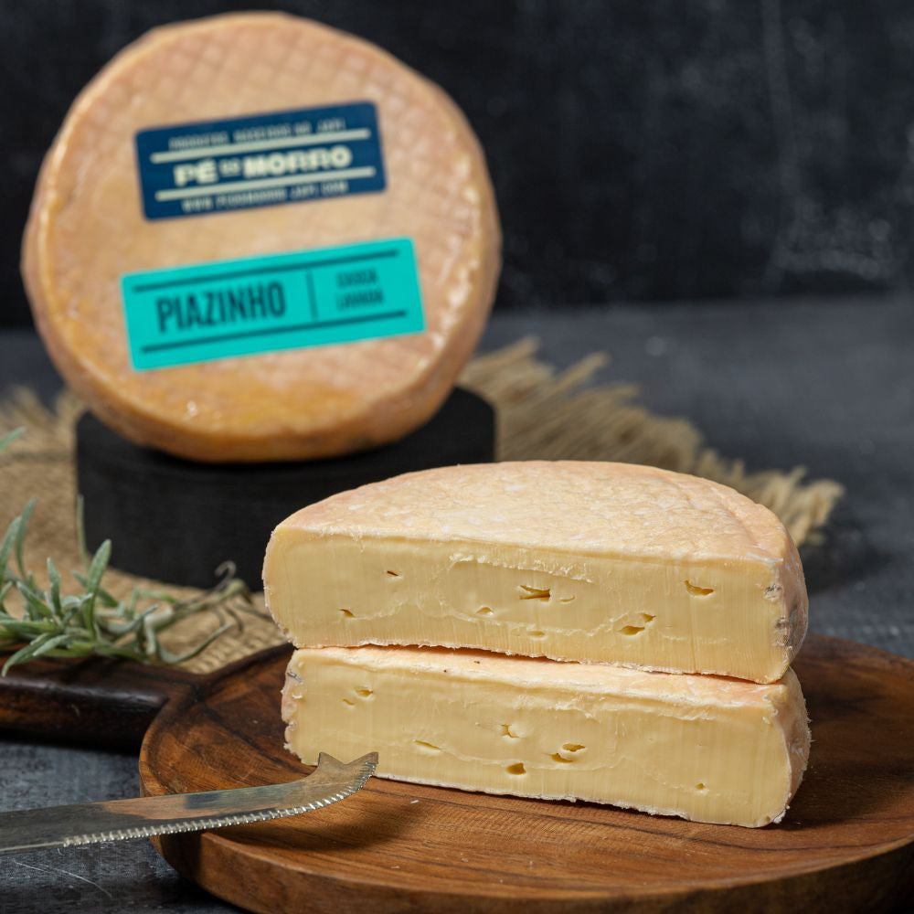 Piazinho – Queijo Artesanal Brasileiro Casca Lavada – Peça 200G – Pé Do Morro