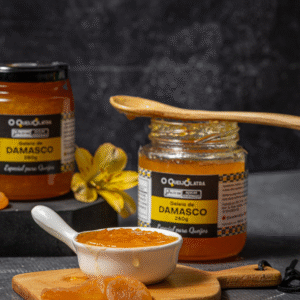 Geléia Artesanal de Damasco – Especial para Queijos  280G