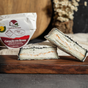 Coração em Brasa – Queijo Artesanal de Cabra – Peça 120g